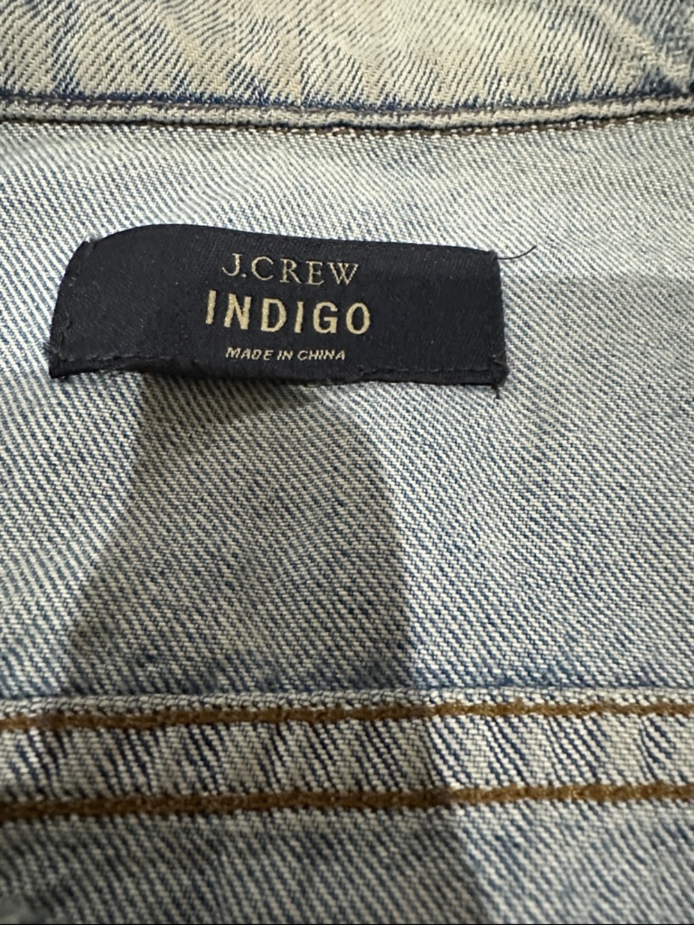 J. Crew Indigo Light Wash Denim Jacket  Size S - Picture 2 of 5